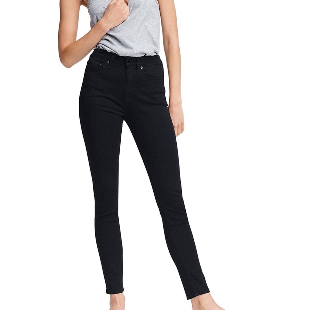 Rag & Bone Nina High Rise Skinny black
